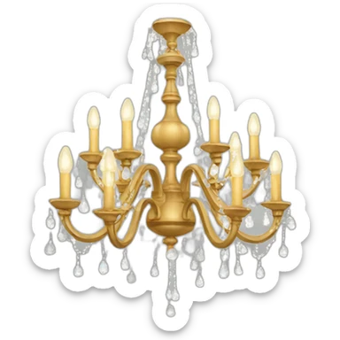 chandelier sticker