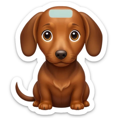 dashund sticker