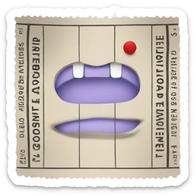 get concert ticket sticker