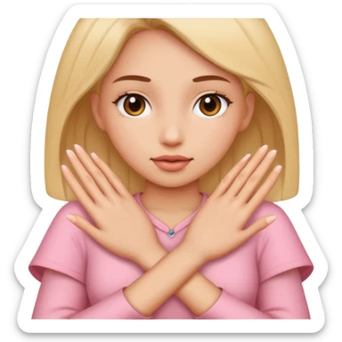 Stick figure guy with hands on girl vagina sticker