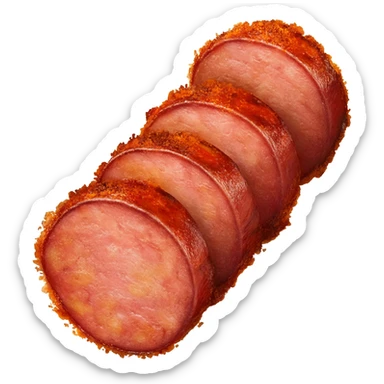 Emoji de longaniza sticker