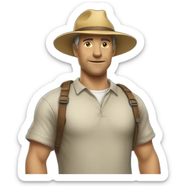 3 fin Gers up sticker