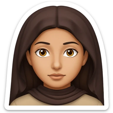 Middle eastern habibi sticker