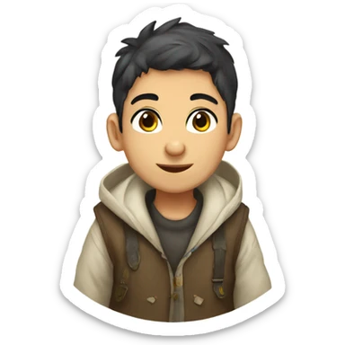 kemonomimi boy azerbaijan  sticker