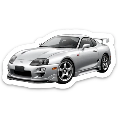 Toyota Supra mk4  sticker