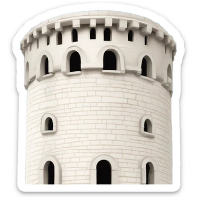 Thessaloniki white tower  sticker