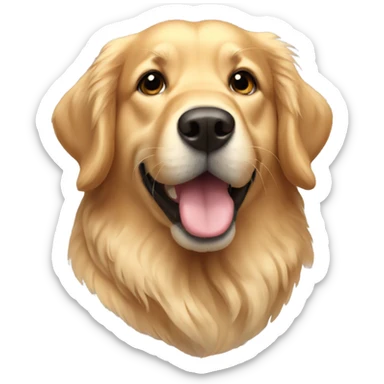 Golden retriever  sticker