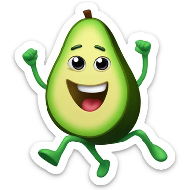 Guacamole dancing  sticker