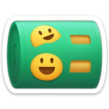 zero and percent emoji loan bank sticker