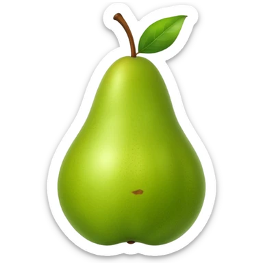 Pear sticker