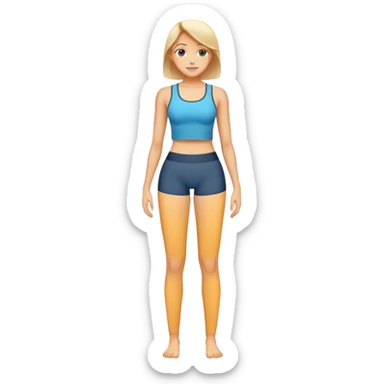 Reducir cintura sticker