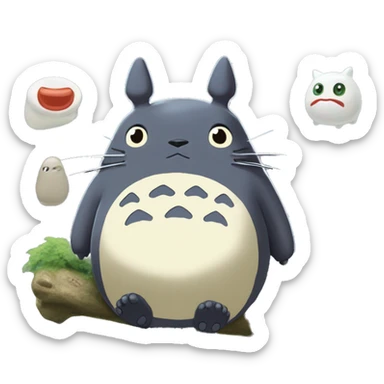 Studio Ghibli's My Neighbor Totoro sticker
