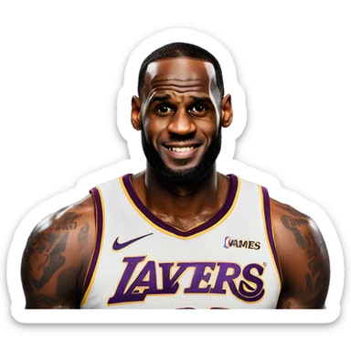 LeBron James  sticker