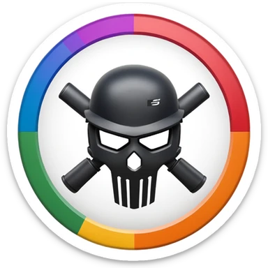 Rainbow Six Siege logo sticker