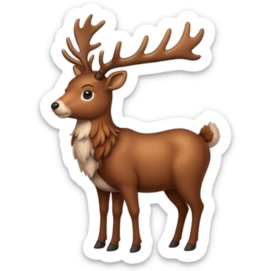 A Reindeer sticker