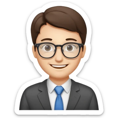 office worker sticker