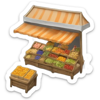 market sticker