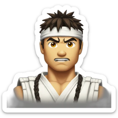 STREET FIGHTER RYU sticker