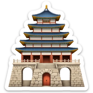 South Korea 
Gyeongbokgung Palace castle sticker