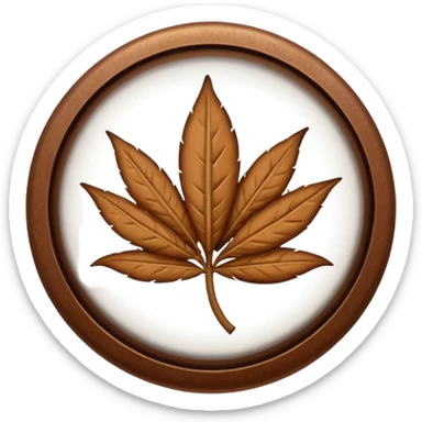  Badge of tobacco sticker