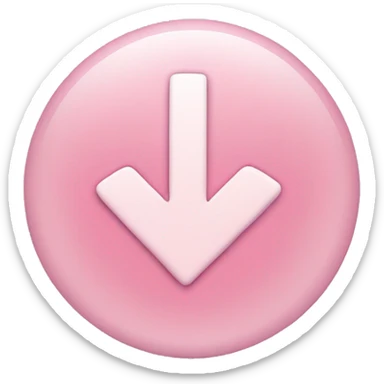 Light pink check mark sticker