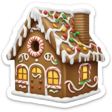 Gingerbread house  sticker