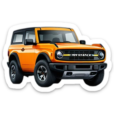 ford bronco 2023 sticker