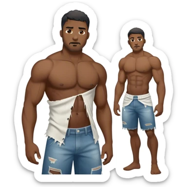 black man as a slave sticker