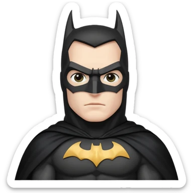 Bat man sticker