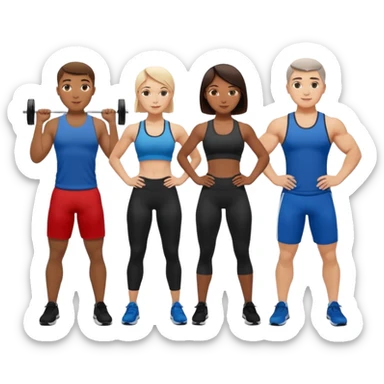 DDX Russia fitness sticker