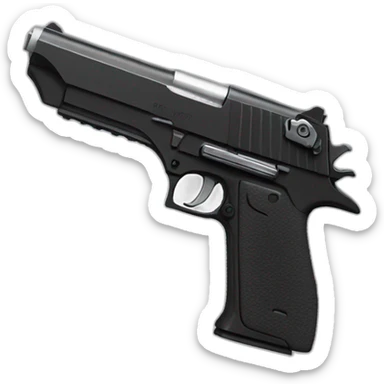 Desert eagle anime sticker
