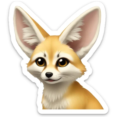 Fennec sticker
