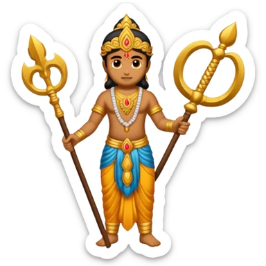 Load murugan weapons  sticker