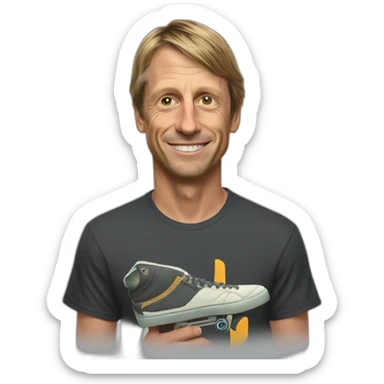 1000 tony hawks sticker