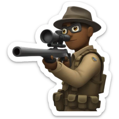 sniper tf2 sticker