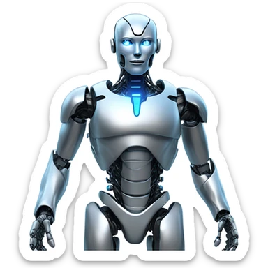 AI agent sticker