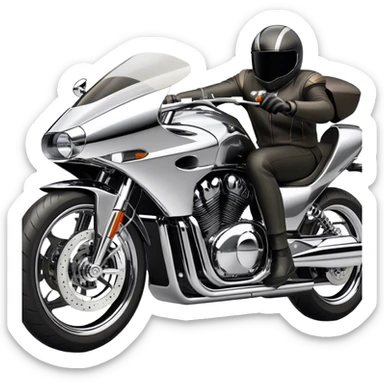 An eye-catching icon featuring a sleek car and powerful motorcycle side by side, showcasing speed, style, and adventure. The vehicles are designed with bold lines, dynamic movement, and a sense of excitement. A transparent background emphasizes the freedom of the open road and the thrill of driving. sticker