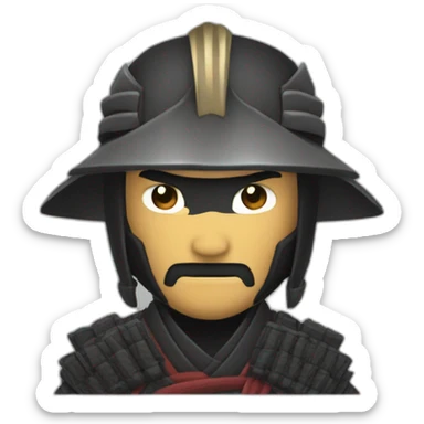 ronin samourai sticker