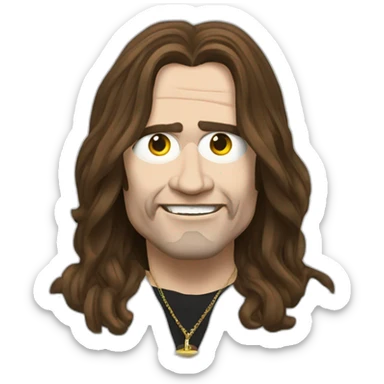 Ozzy Osborne sticker