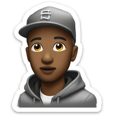 Rapper Young Lean sticker