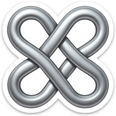 cute infinity emoji sticker