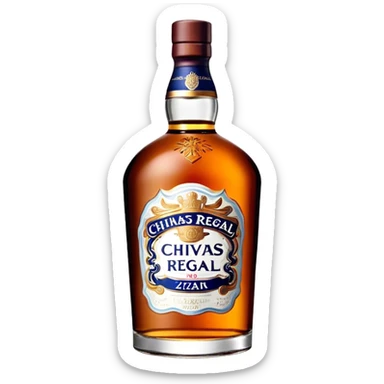 Chivas Regal Mizunara sticker