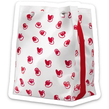 Chick fil a bag sticker