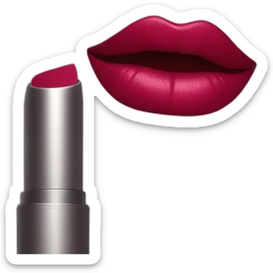 lipstick sticker