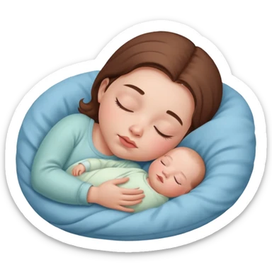 Júlia Anderson As NewBorn Baby  sticker