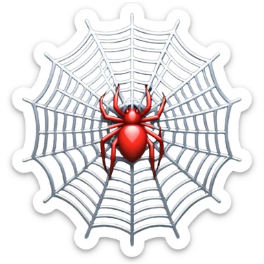 ❤️ add only spiderwebs on this emojis , don't add spider sticker