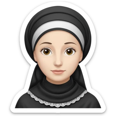 orthodox jewish woman with tichel kercheif circa. 1890 make into greyscale older sticker