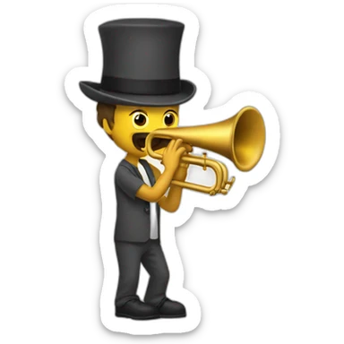 trompete sticker
