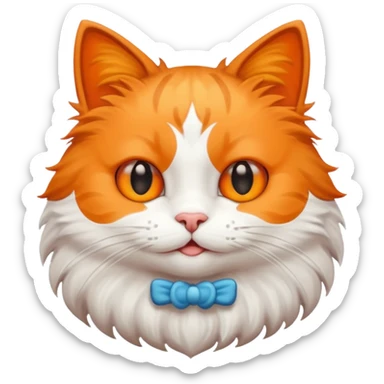 Gato alegre malcriado sticker