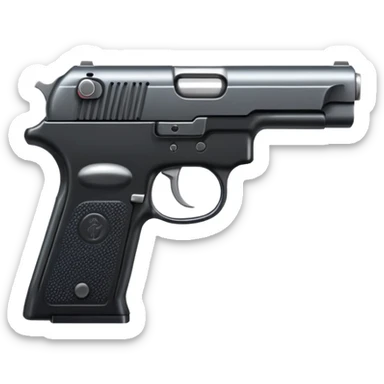 Gun  sticker